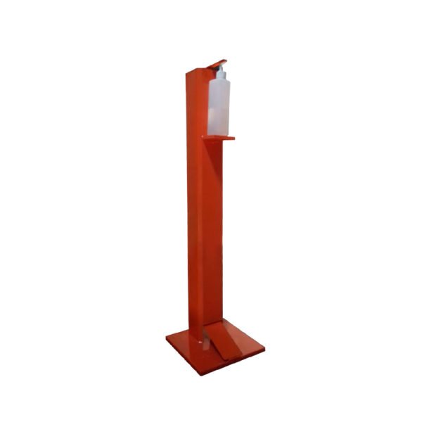 Dispensador Naranja de Gel Antibacterial