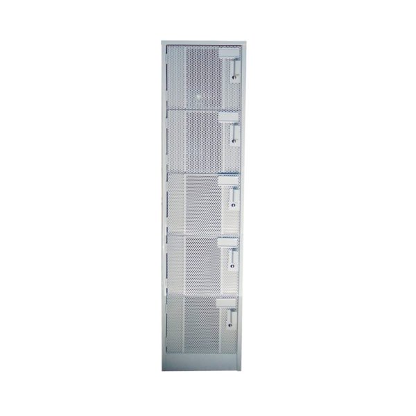 Locker Lamina Perforada 5 Niveles